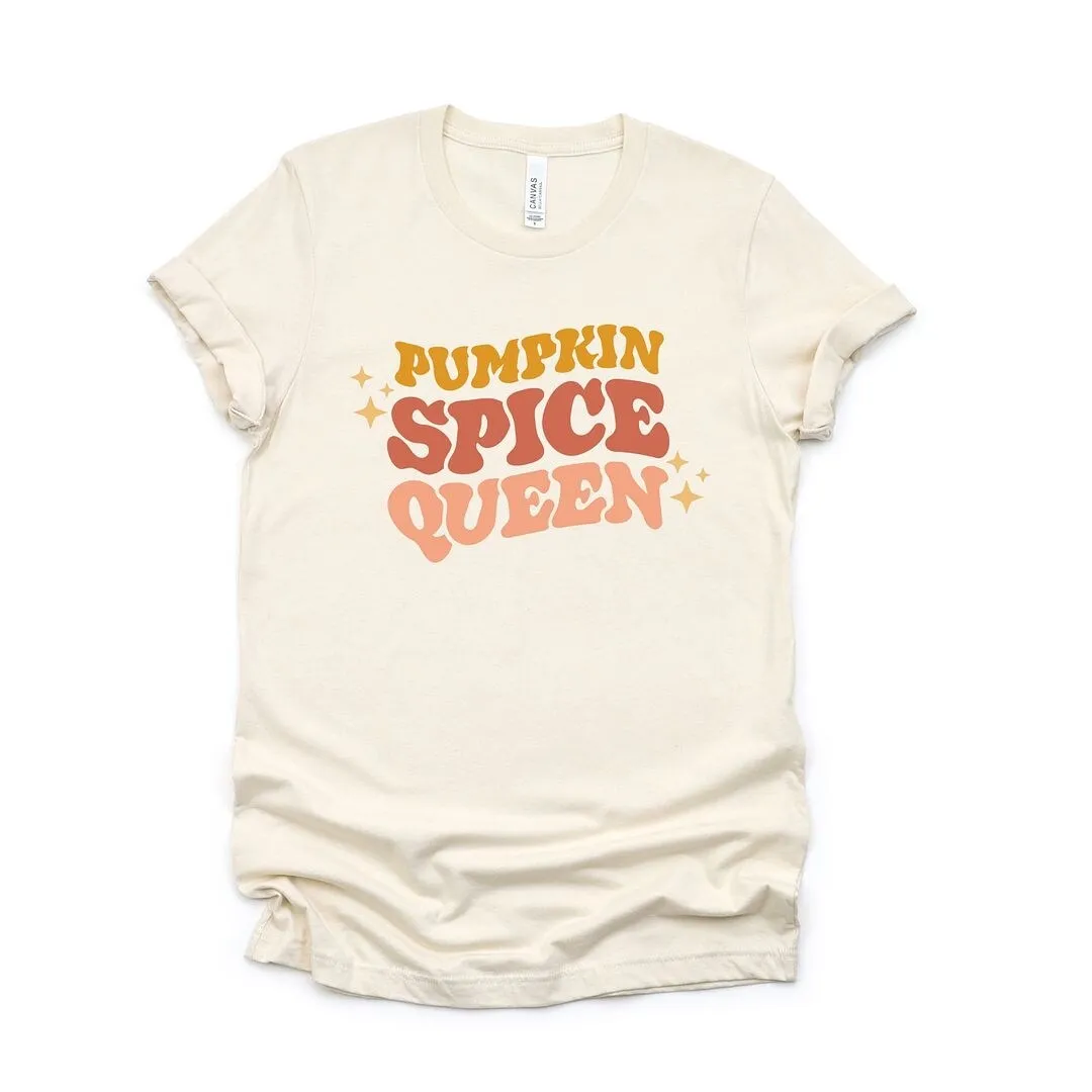 Pumpkin Spice Queen Short Sleeve Tee sold by Zulily product image thumbnail 2