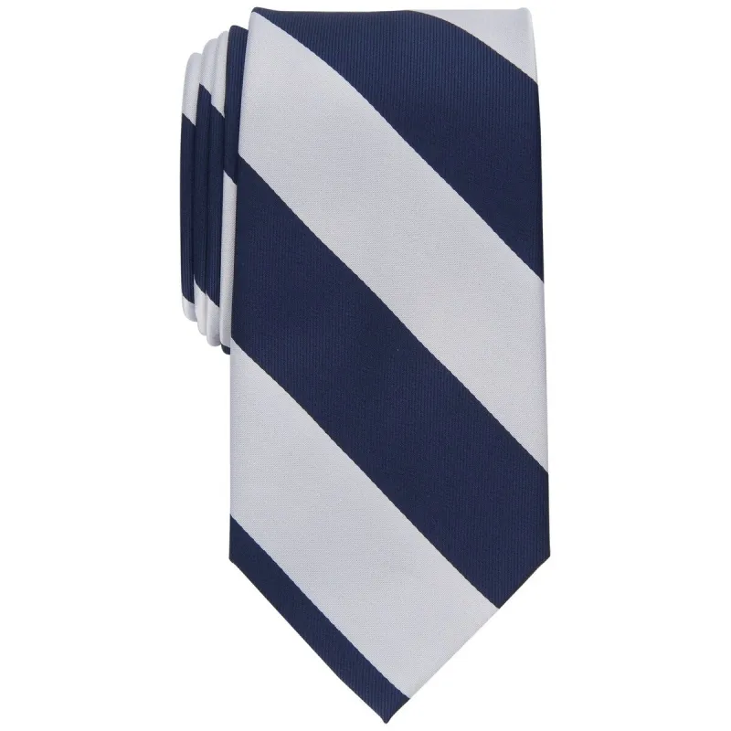 Club Room Men's Classic Stripe Tie Blue Size Regular sold by Zulily