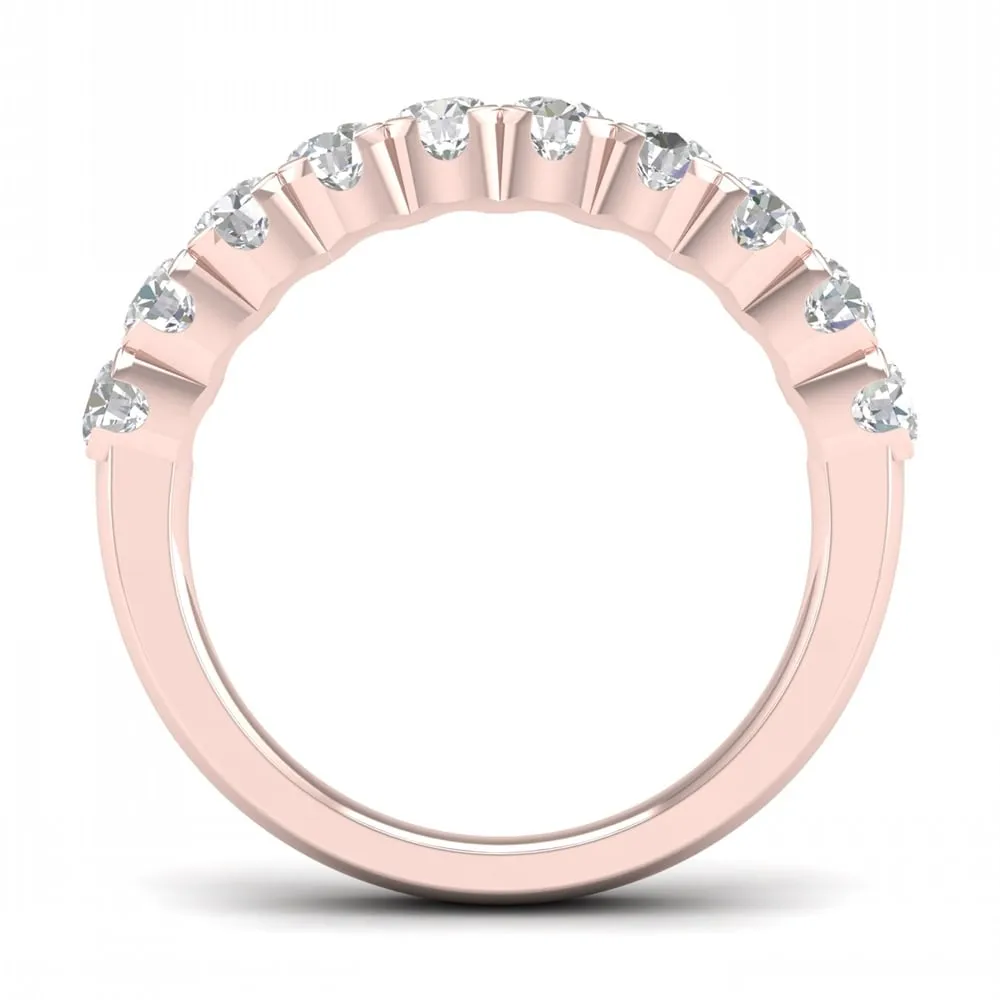 De Couer 14k Gold 1ct TDW Diamond Women's Anniversay Band sold by Zulily product image thumbnail 3