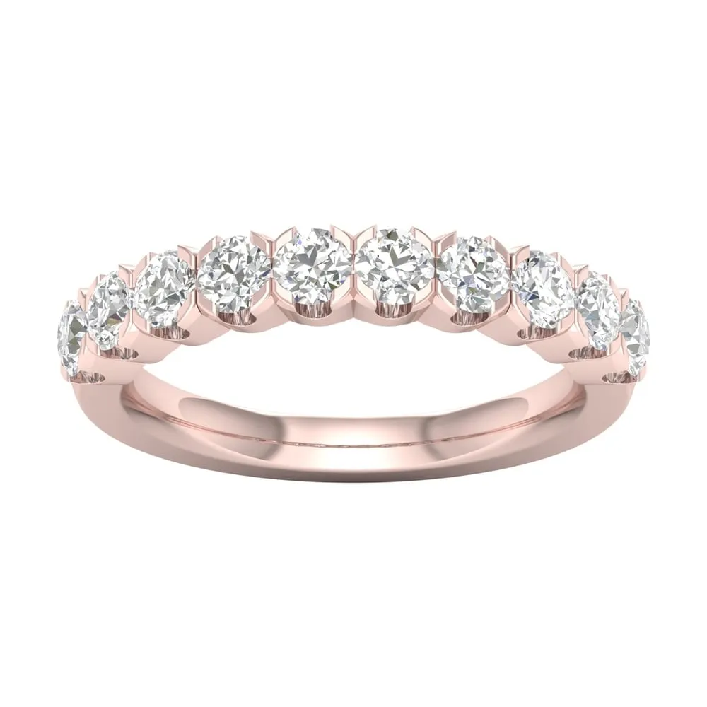 De Couer 14k Gold 1ct TDW Diamond Women's Anniversay Band sold by Zulily