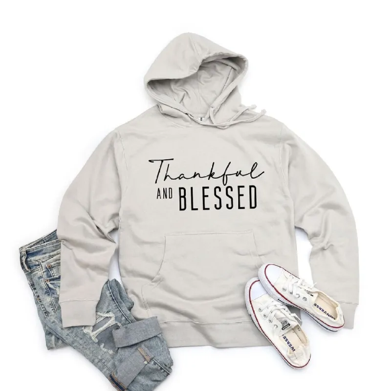 Thankful And Blessed Graphic Hoodie sold by Zulily