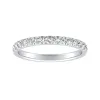 Auriya 3/8ctw Classic Round Diamond Wedding Band Platinum sold by Zulily