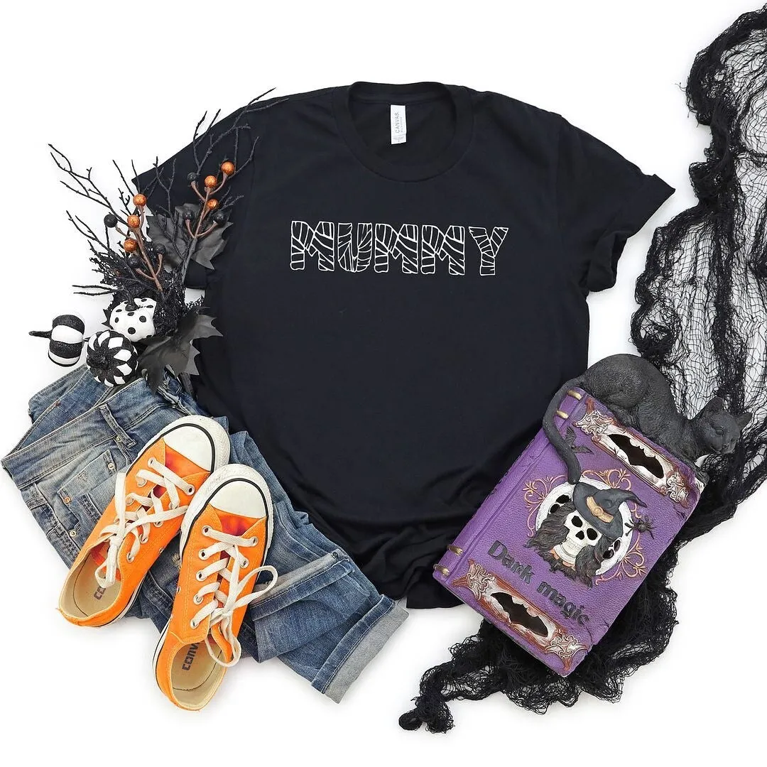 Mummy Halloween Short Sleeve Tee sold by Zulily