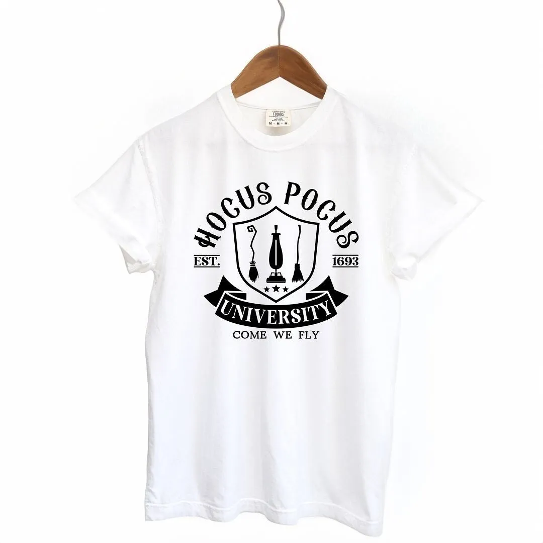 Hocus Pocus University Garment Dyed Tee sold by Zulily
