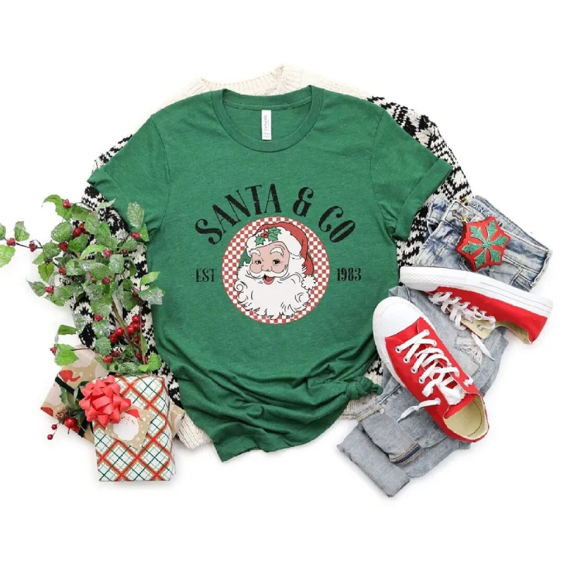 Santa and Co Short Sleeve Tee sold by Zulily