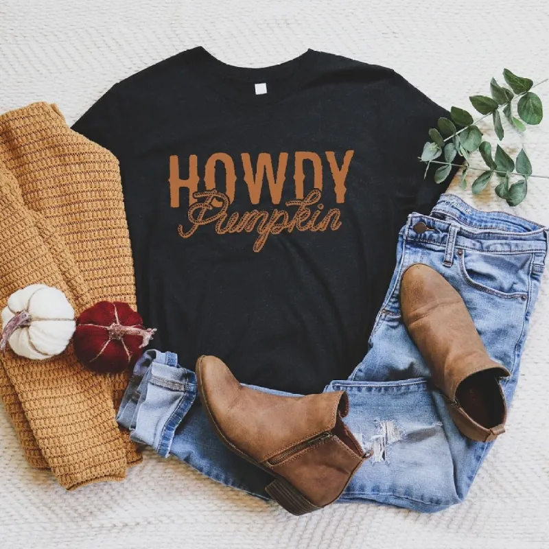 Howdy Pumpkin Rope Short Sleeve Tee sold by Zulily