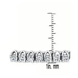 14k Gold 8ct TDW Diamond Tennis Bracelet sold by Zulily product image thumbnail 3