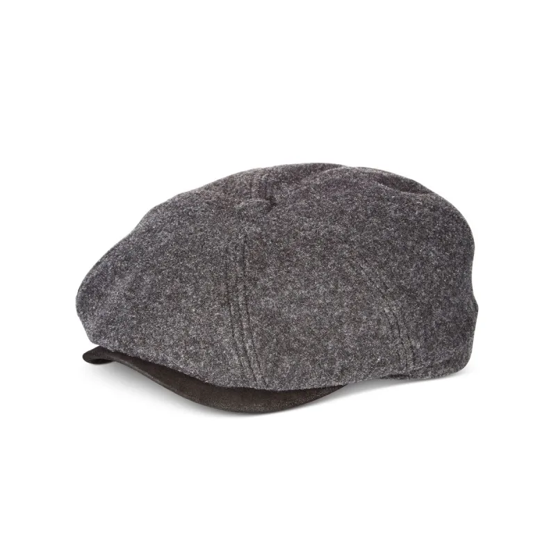 Dorfman Men's Polyester Fitted Cabbie Hat Black Size Medium sold by Zulily