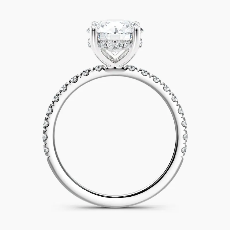 Auriya 14k Gold 2.50ctw Round Hidden-Halo Lab Grown Diamond Engagement Ring sold by Zulily