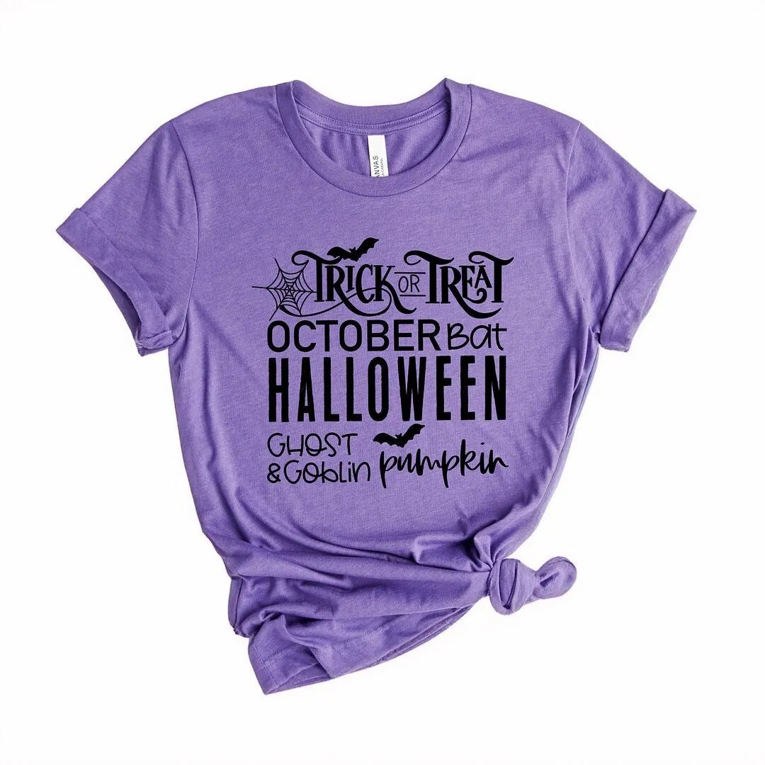 Halloween Sayings Short Sleeve Tee sold by Zulily product image thumbnail 2