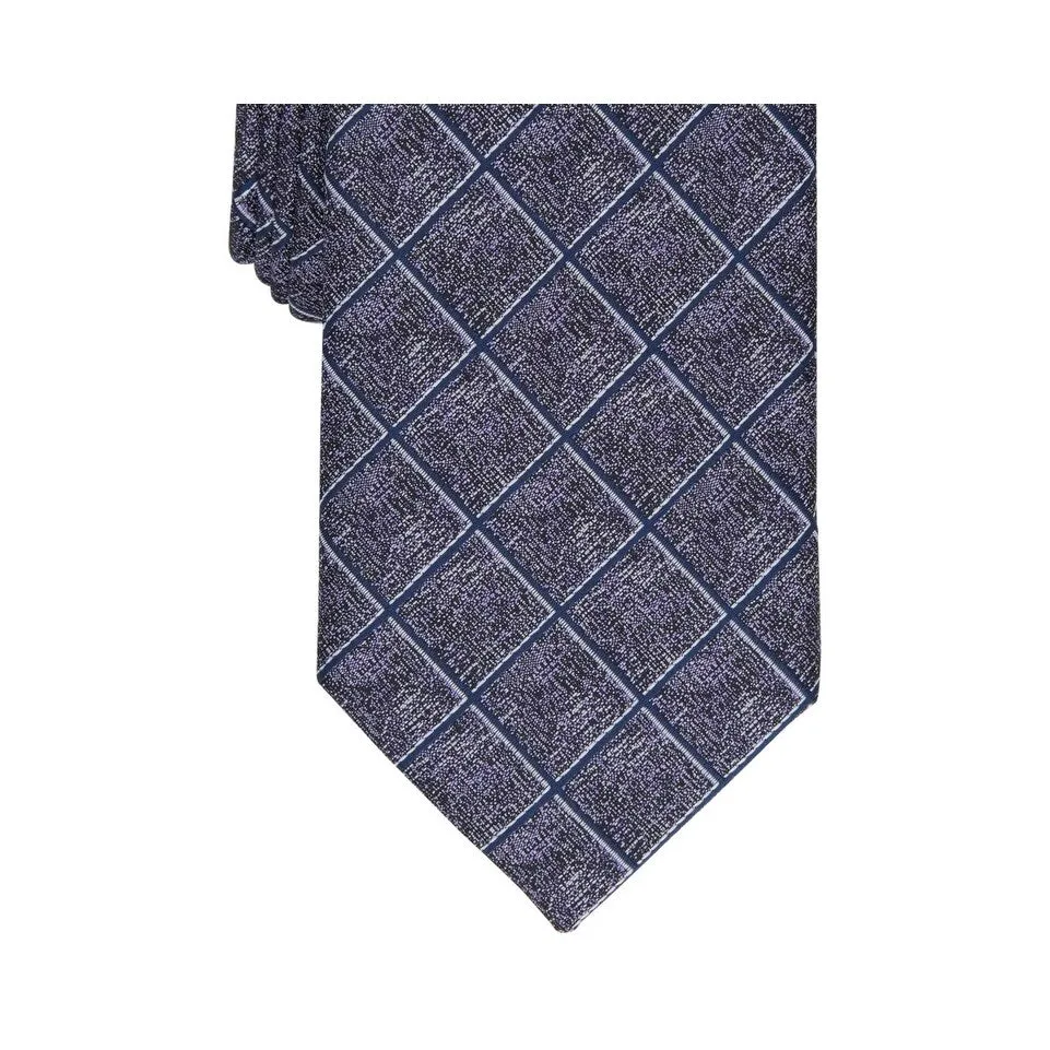 Alfani Men's Wendell Grid Tie Purple Size Regular sold by Zulily product image thumbnail 2