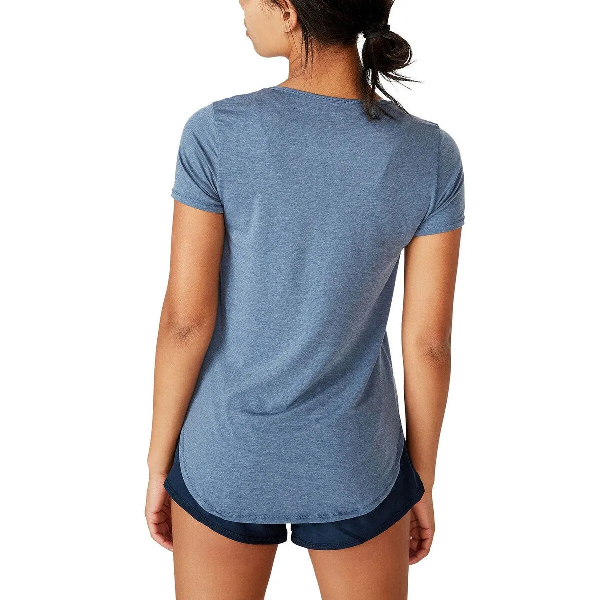 COTTON ON Women's Gym T-Shirt Blue Size Large sold by Zulily product image thumbnail 2