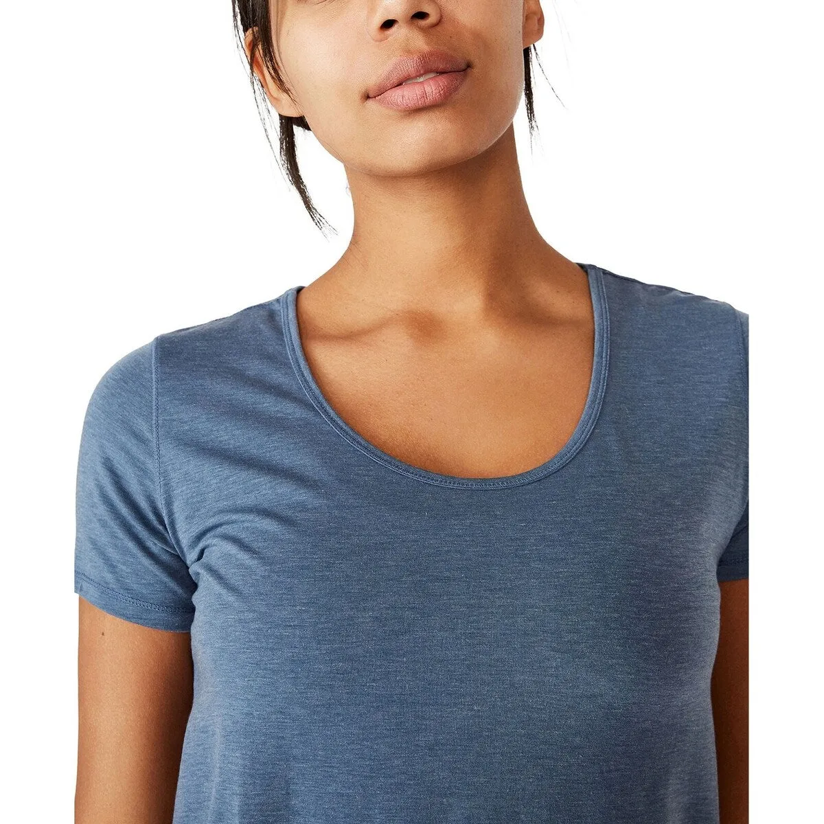 COTTON ON Women's Gym T-Shirt Blue Size Large sold by Zulily product image thumbnail 3