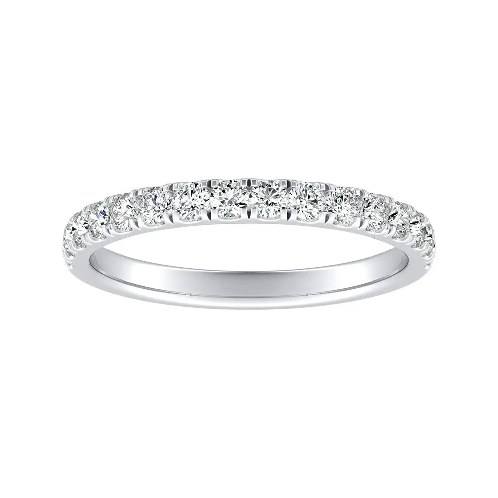 Auriya 3/8ctw Classic Round Diamond Wedding Band 14k Gold sold by Zulily