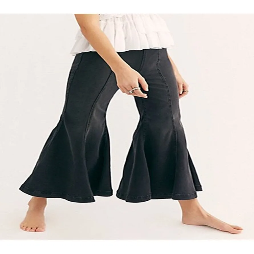 Free People Women's Rinse Cha Cha Flare Jeans Black Size 25 sold by Zulily product image thumbnail 3