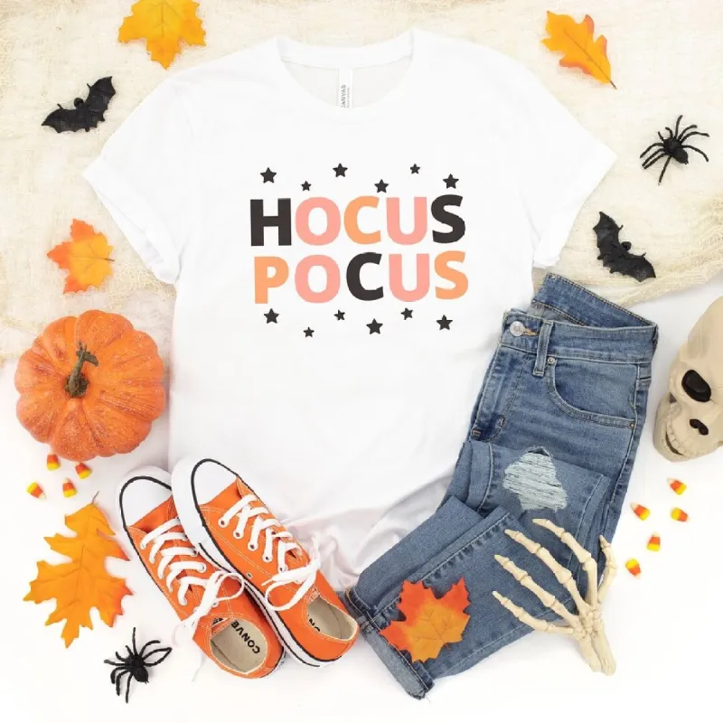 Hocus Pocus Colorful Stars Short Sleeve Tee sold by Zulily