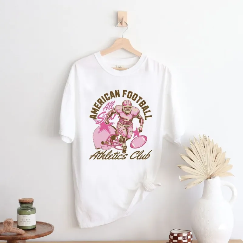 American Football Athletics Club Garment Dyed Tee sold by Zulily
