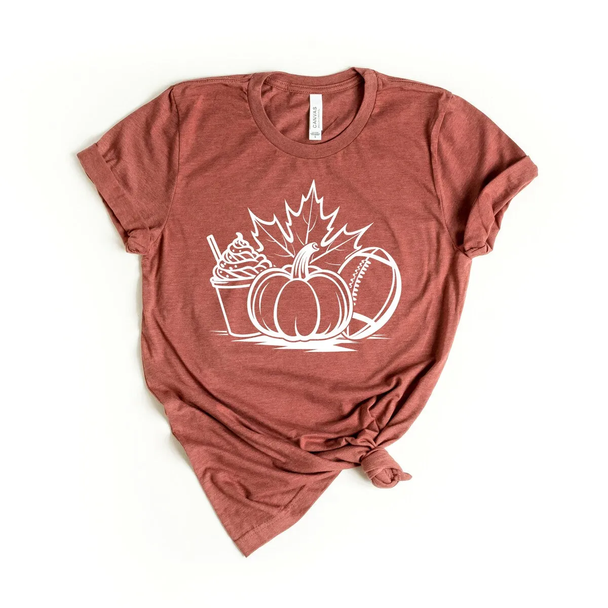 Fall Collage Short Sleeve Crewnneck Tee sold by Zulily product image thumbnail 2