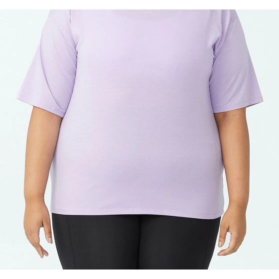 COTTON ON Women's Active Boyfriend T-Shirt Purple Size 14W sold by Zulily product image thumbnail 3