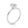 Auriya 18k Gold 1/2ctw Round Solitaire Lab Grown Diamond Engagement Ring 4-Prong Basket sold by Zulily