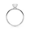 Auriya 18k Gold 1/2ctw Round Solitaire Lab Grown Diamond Engagement Ring 4-Prong Basket sold by Zulily