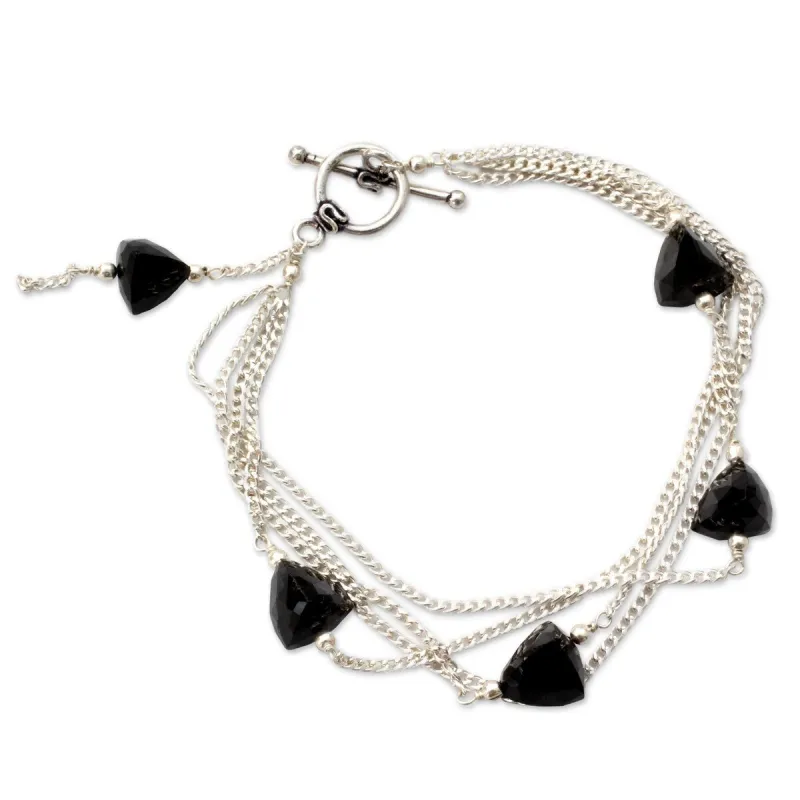 Novica Handmade Forever Onyx Bracelet sold by Zulily