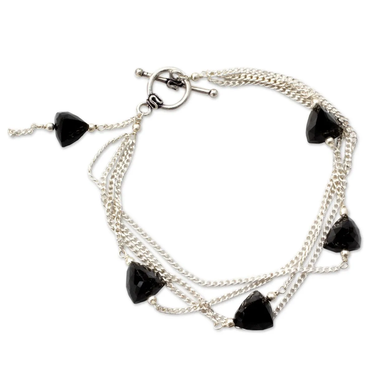 Novica Handmade Forever Onyx Bracelet sold by Zulily