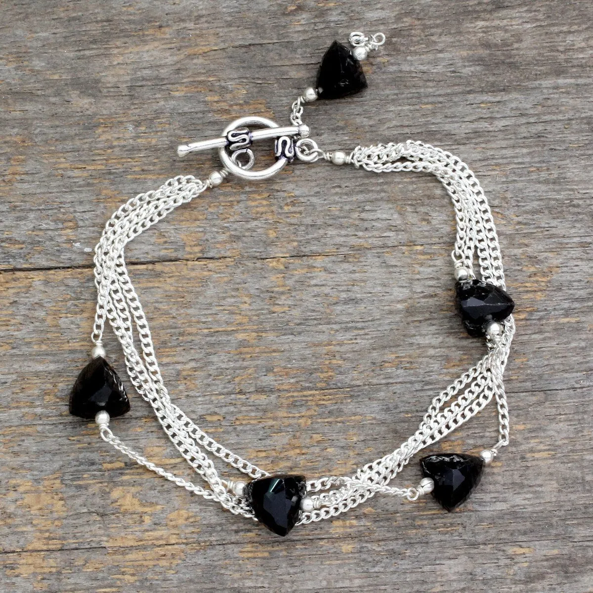 Novica Handmade Forever Onyx Bracelet sold by Zulily product image thumbnail 2