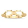 Infinity Ring in 14K Yellow Gold sold by Zulily