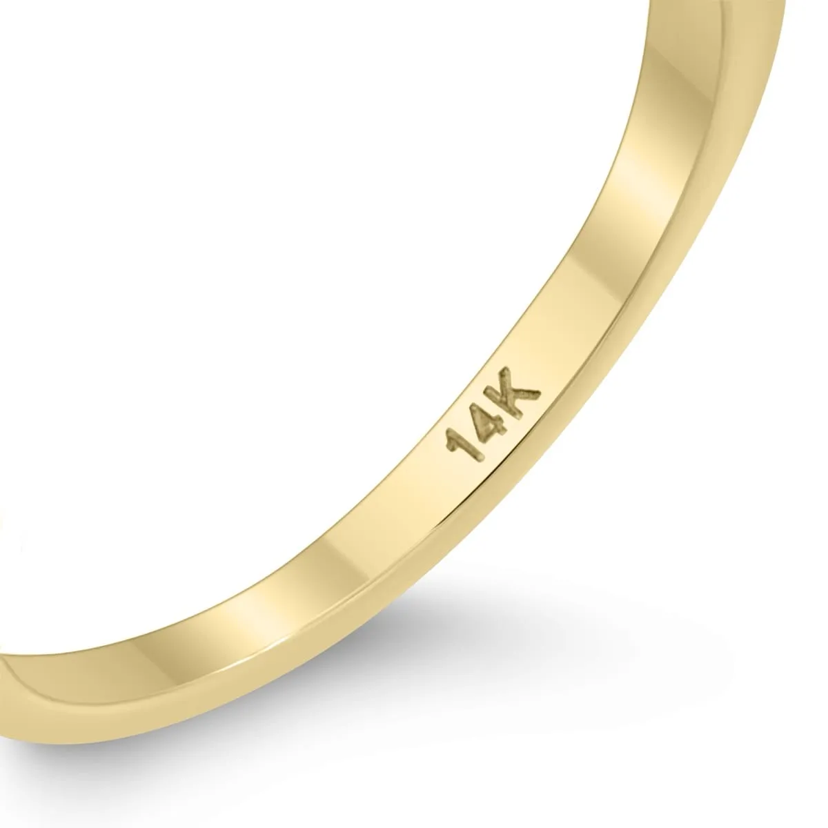 Infinity Ring in 14K Yellow Gold sold by Zulily product image thumbnail 3