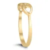 Infinity Ring in 14K Yellow Gold sold by Zulily