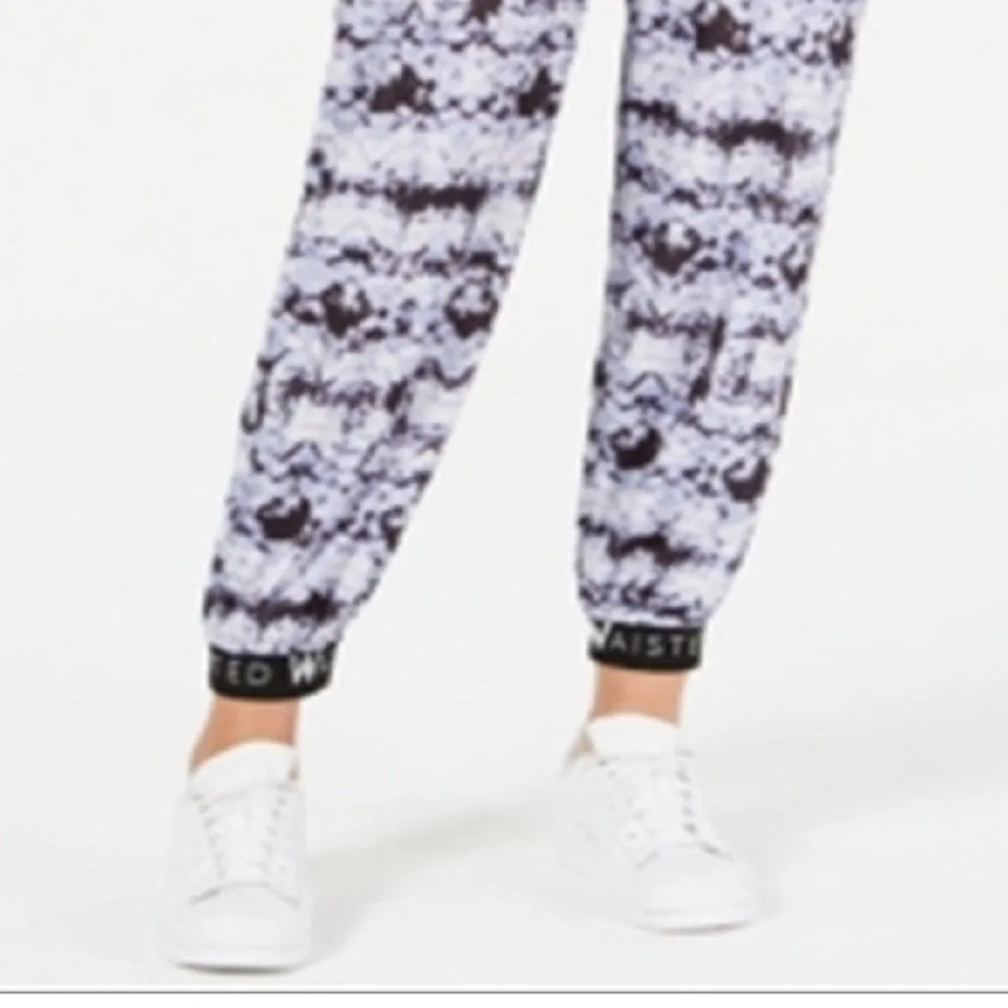 WAISTED Women's Printed Harem Pants Blue Size L sold by Zulily product image thumbnail 3