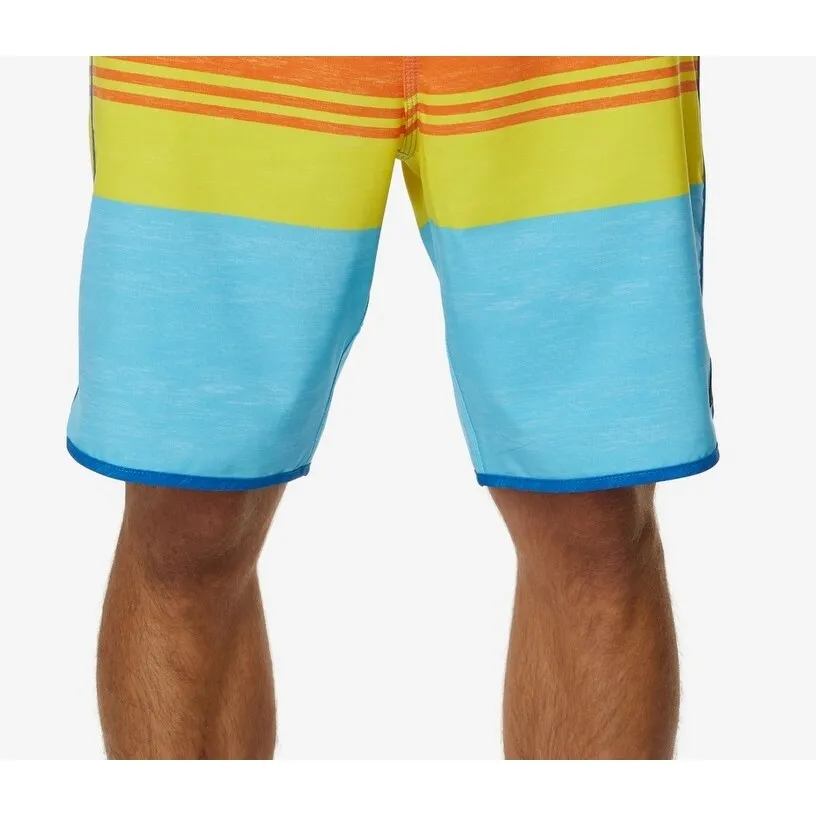 O'Neill Men's Four Square Stripe Board Shorts Blue Size 36 sold by Zulily product image thumbnail 3