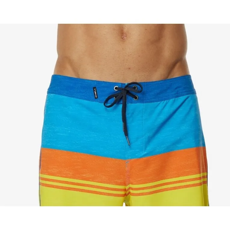 O'Neill Men's Four Square Stripe Board Shorts Blue Size 36 sold by Zulily product image thumbnail 2