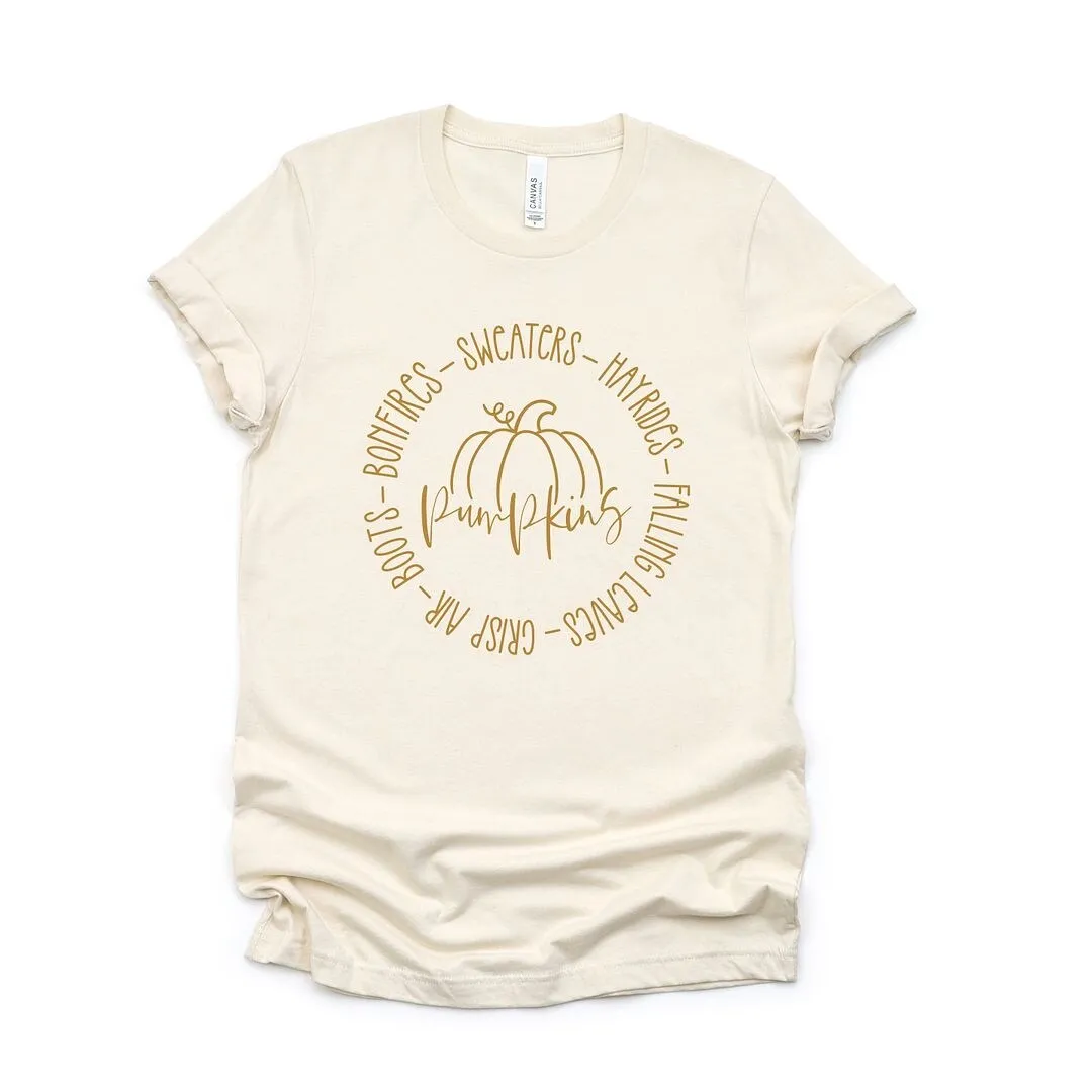 Fall Bucket List Short Sleeve Tee sold by Zulily product image thumbnail 2