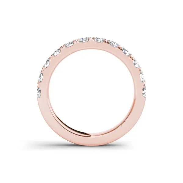De Couer 14k Rose Gold 7/8ct TDW Diamond Women's Wedding Band - Pink sold by Zulily product image thumbnail 3