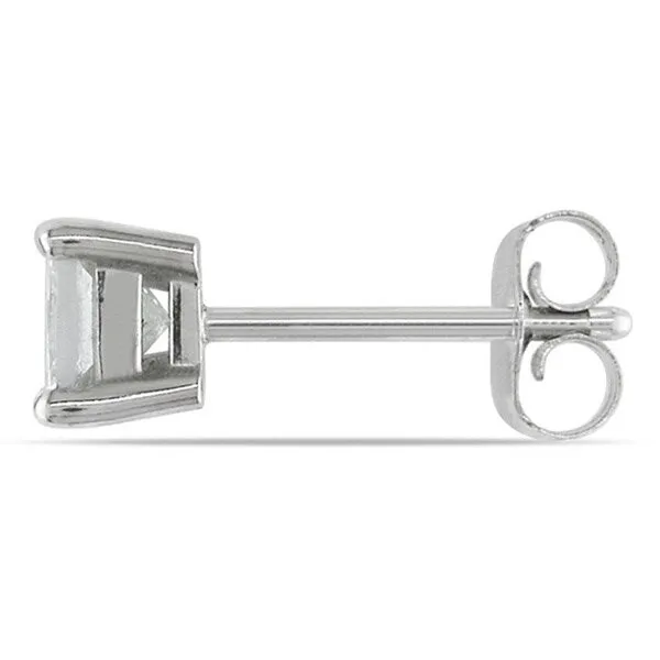 Miadora Signature Collection 14k Gold 3/4ct TDW Princess-cut Diamond Stud Earrings sold by Zulily product image thumbnail 3
