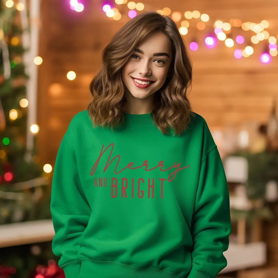 Merry and Bright Graphic Sweatshirt sold by Zulily product image thumbnail 3