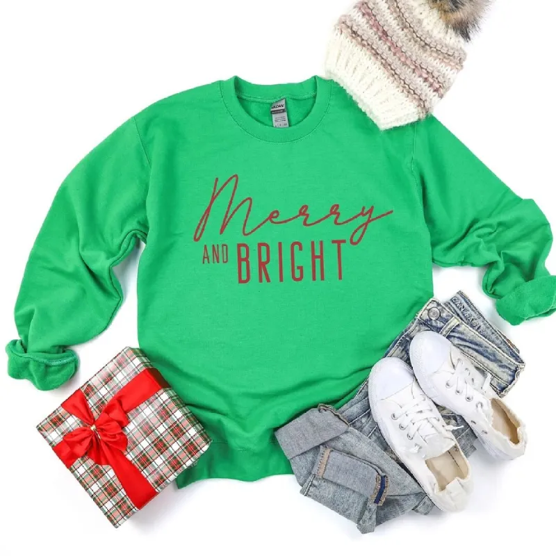Merry and Bright Graphic Sweatshirt sold by Zulily