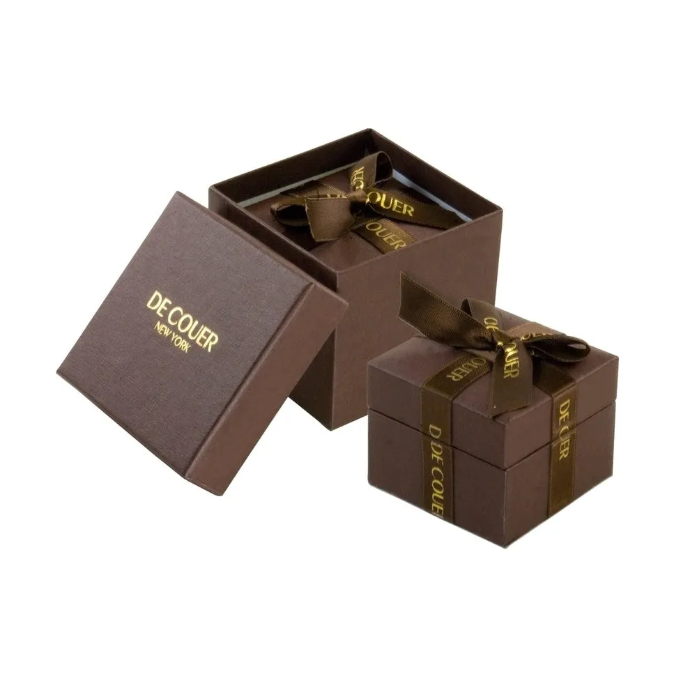 De Couer 14k Two-Tone White Gold 5/8ct TDW Diamond Men's Wedding Band sold by Zulily product image thumbnail 2