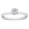 Created Forever 1/2ct TDW Lab-Grown Diamond Solitaire Ring 14k White Gold sold by Zulily