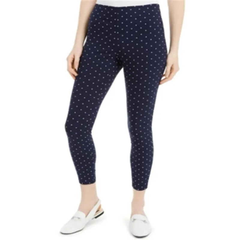 Maison Jules Women's Polka Dot Pants Blue Size X-Small sold by Zulily