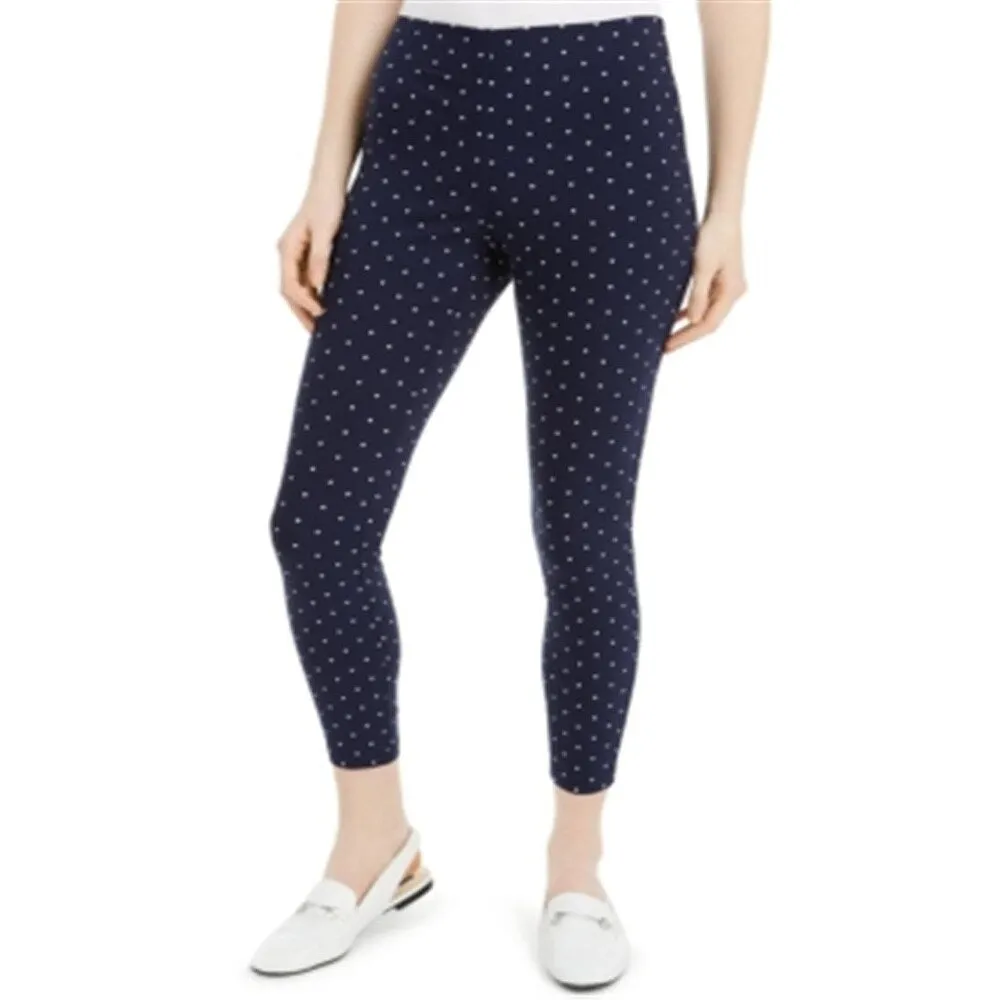 Maison Jules Women's Polka Dot Pants Blue Size X-Small sold by Zulily