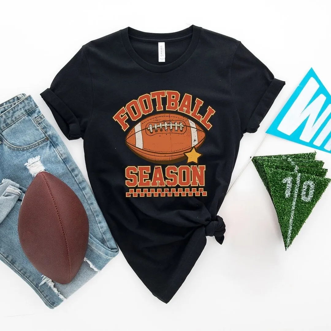 Football Season Star Short Sleeve Tee sold by Zulily