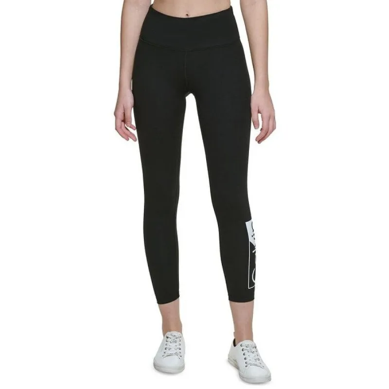 Calvin Klein Women's Logo 7/8 Leggings White Size X-Large made by Calvin Klein