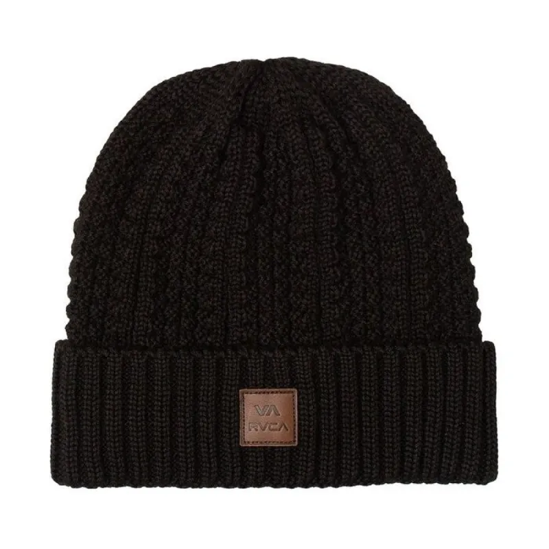 RVCA Men's Wilderness Beanie Black Size Regular sold by Zulily