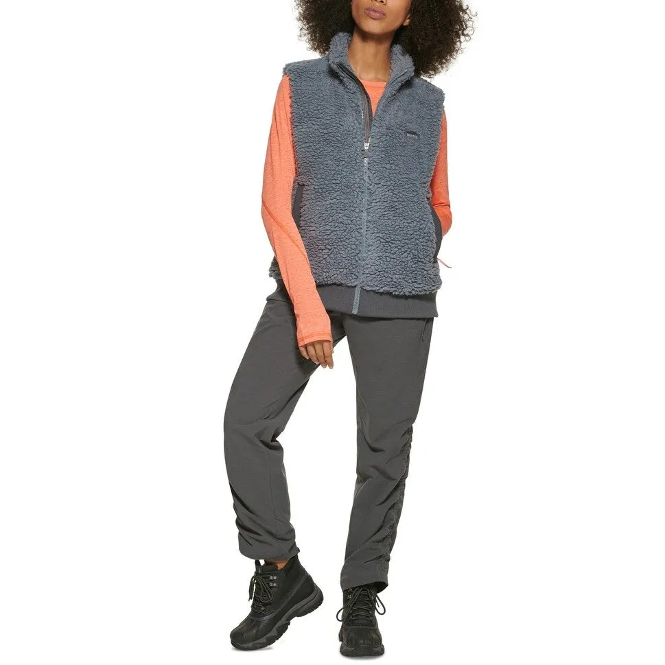 Bass Outdoor Women's Route Hiking Faux Sherpa Vest Gray Size Large sold by Zulily