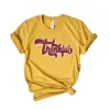 Thankful Retro Short Sleeve Tee sold by Zulily