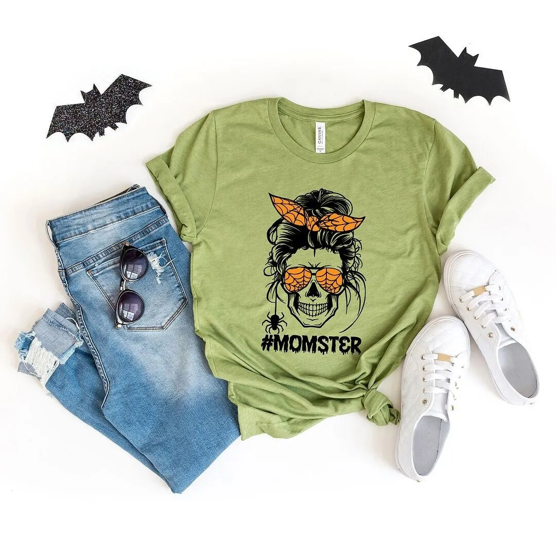 Momster Skull Short Sleeve Tee sold by Zulily
