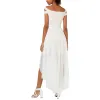 Morgan & Co. Women's Off the Shoulder Lace & Chiffon Overlay Gown Ivory Size 5 sold by Zulily